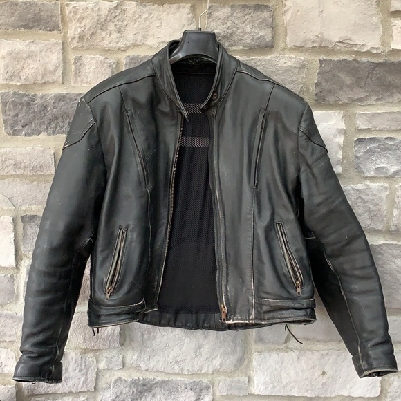 Premium leather motorcycle jacket - Picture 2 of 9